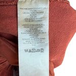 Anthropologie  Pilcro Rust Linen‎ Blend High Rise Relaxed Leg Cargo Pant Sz 32 Photo 7