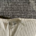 Catos Size M Waffle Knit Top Patchwork Floral and yellow Hi/Lo Cute Comfort NWOT Size L Photo 2