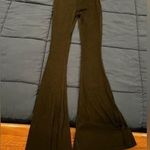 Princess Polly  Black stretchy flare‎ pants Size 4 Photo 0