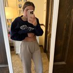Hollister  wide leg sweatpants taupe Photo 2