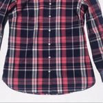 Tommy Hilfiger  | Navy Plaid Classic Fit Shirt Photo 3