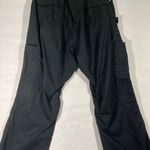 KOI LINDSEY TWILL CARGO SCRUB PANT 7 POCKETS ELASTIC WAIST WOMEN 2XL BLACK Size 2X Photo 2