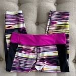 Nike Sports Capri Solar Wind Hydro Fuchsia Flash Black Capri Leggings M Photo 3
