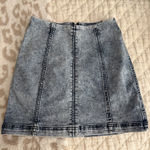 Free People  denim skirt Photo 0
