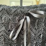 Vintage 90s Vixen Black Crochet Stretchy Skirt M L Size L Photo 3