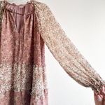 Show Me Your Mumu Birdie Mini Dress Bohemian Floral Print Mix Small Photo 6