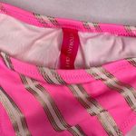 Victoria's Secret Pink and Gold Striped Bikini Set Photo 7