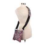 2016 KENZO x H&M Pink & Black Tiger Striped Adjustable Crossbody Bag Photo 2