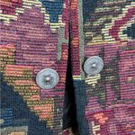Coldwater Creek VTG  Southwest Aztec Style Vest Open Front Tapestry Boho Medium Photo 1
