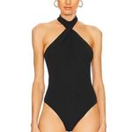 Gauge81 Nashvi Black Twisted Halter Neck Sleeveless Bodysuit Size XS Photo 6