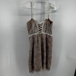 Victoria's Secret  Wicked Balconette Lace Slip Dress Mini Boned Underwire White M Photo 6