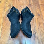 ANINE BING  Lou Black Leather Ankle Western Cowgirl Ankle Boots 37 / 7 Photo 5