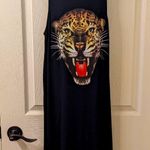 H&M  Black Tiger Head Dress Lightweight Soft and Comfy Size 4 Photo 3