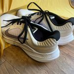 Nike  Cream and Purple Running Shoes Photo 5