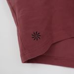 Athleta  Burgundy Red V Neck Cropped Tank Top Size XL BCI Certified Photo 7