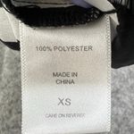 New York Co Jumpsuit Womens XS Black White Striped Off Shoulder Wide Leg Modern Photo 12