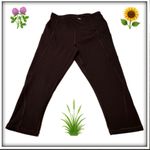 Heathyoga Women’s  leggings - medium - black - Capri - gently used Photo 0