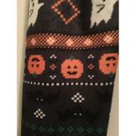 No Boundaries NOBO Halloween Womens Juniors Pumpkin Ankle Leggings Size Medium Photo 4