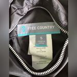 Free Country  Jacket Women's Small Black FreeCycle Cloud Lite Reversible Faux Fur Photo 5