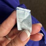 Johnny Was  crinkle purple blouse Photo 2