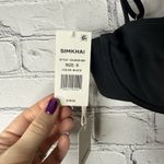 NWT Simkhai black bikini bra size small Photo 7