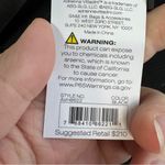 Adrienne Vittadini  black faux leather embossed backpack Photo 6