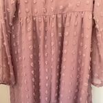 Suprelook Long Sleeve Pink Babydoll Dress ~ NWT *flawed* ~ Women’s Size XL Photo 10