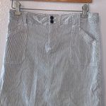Christopher & Banks  blue pin striped mini pencil jean skirt Photo 1