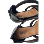 Style & Co Paysonn Faux Leather Dress Sandals Heels Black 8.5 Photo 6
