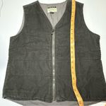 Eddie Bauer Gorpcore  Green Corduroy Vest Small Vintage Korea Full Zip Photo 3