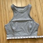 Outdoor Voices Athena Crop Top Gray Grey High Neck Sports Bra Size XS Activewear Photo 6