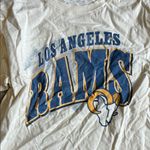 NFL Los Angeles Rams Cream and Blue Long Sleeve Tee Photo 1