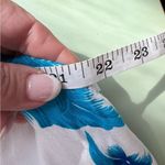 Hawaiian A Line Dress by Aloha Fashions One Size White & Blue Hawaii Time Size L Photo 6