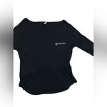 Splash  Black Long Sleeve Women's Flowy  Rayon Blouse RN 65615 | Made in Egypt 2X Photo 1