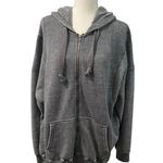 Vintage Havana NWOT Grey Slate Full Zip Fleece Sweatshirt Hoodie Pockets S Photo 2