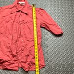 Charlotte Russe  Women's Stretch Red Button-Up Blouse Size S‎ Photo 6