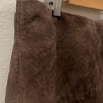 OUTFIT PETITE LEATHER Brown Mini Skirt Size 12 Photo 2