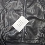 superdown  Riley Faux Leather Skirt in Black Photo 3