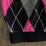 Current Mood by Dollskill Backyard Betty Argyle Mini Skirt Pink Black White S Photo 2