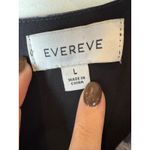 Evereve Romper Women Large Navy Blue White Grid Print Avaline Skort Wrap Skirt Photo 8