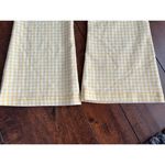 Hollister‎ Ultra High Rise Yellow Plaid Flare Pants XS Photo 4