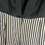 J.S.J. Petites Black And White Stripe Romper Size 7/8‎ Photo 4