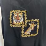 Bonworth Vintage Black Animal Graphic Sleeveless Tank Top Photo 2