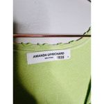 Amanda Uprichard  Green Cotton Crochet Beachy Lainey Midi Dress Size Medium Photo 6