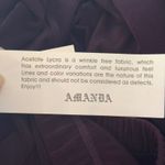 Acetate Lounge Pants Wide Leg‎ Comfy Casual Trousers XL Brown Photo 7