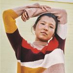 Faherty Summit Intarsia Landscape Crewneck Sweater NWT Size Small Photo 3