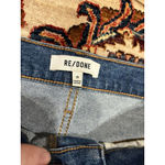RE/DONE Womens /Levis Button Fly '90s Ultra High skinny jeans in 70’s Blue 29 Photo 6