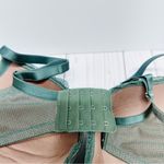 Victoria's Secret  Dream Angels Push Up Green Lace Bejeweled Bra Size 36DDD Photo 4