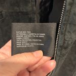 st. john's bay  Womens Washable Suede Leather Black Jacket Full Zip XL Pockets Photo 6