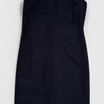 Valentino Dress Womens Size 8 Vintage Wool Cocktail Black 90s Formal Photo 0